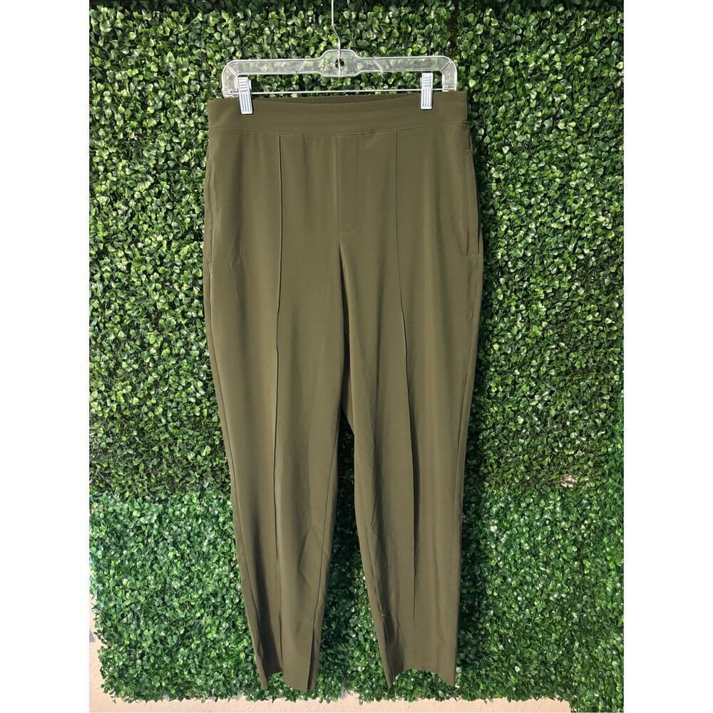 Athleta Olive Green Vienna Slim Pants Sz 8